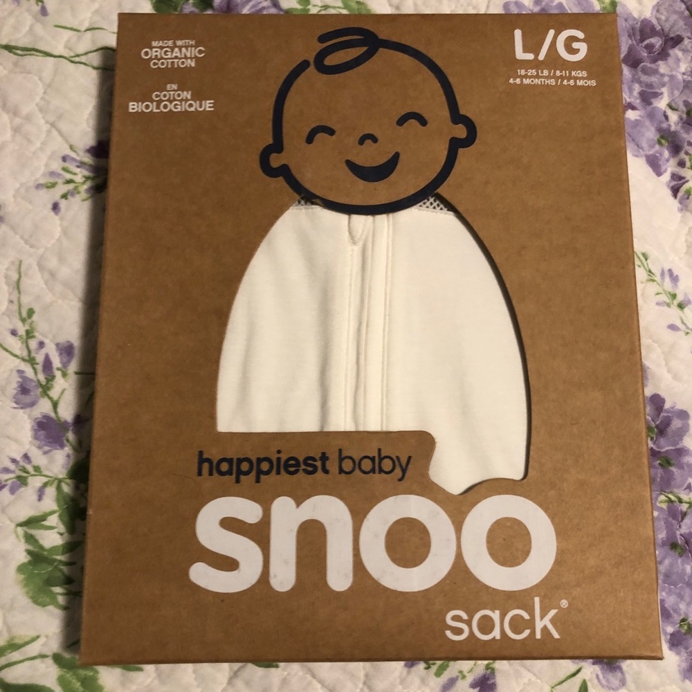 Snoo LRG large L sleep sack swaddle NEW in box